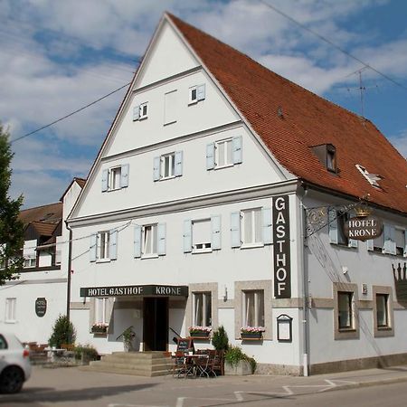 Hotel Gasthof Krone Zusmarshausen Exterior photo